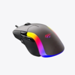 Main Features Connection Type Wired - USB Resolution 1200-2400-4800-6200-8000-12000DPI Cable Length 1.6 Meter Gaming Features Button 8 Switch Lifecycle Up to 10 million Clicks Physical Specifications Color Black Dimension 128 x 72 x 41mm (WxHxD) Warranty Information Warranty 01 year warranty