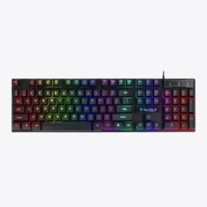 T-Wolf T20 Wired RGB Gaming Keyboard