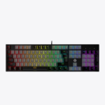 Fantech ATOM MK886 Red Switch RGB Gaming Mechanical Grey Keyboard