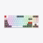Royal Kludge RK R87 RGB Hot-Swappable Red Switch And White Mechanical Keyboard