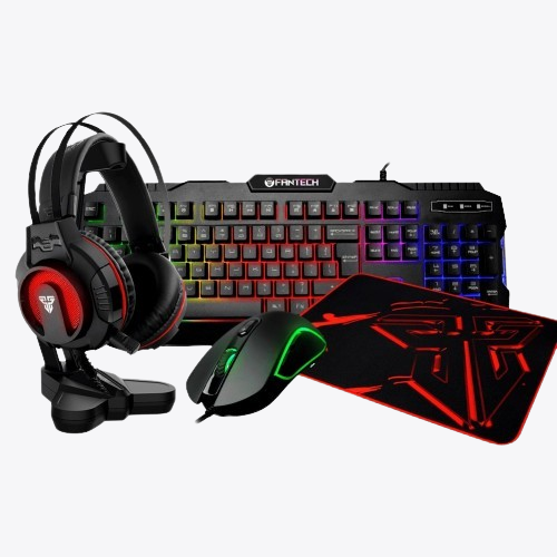 Fantech P51 5 In 1 Gaming Combo - Hitam