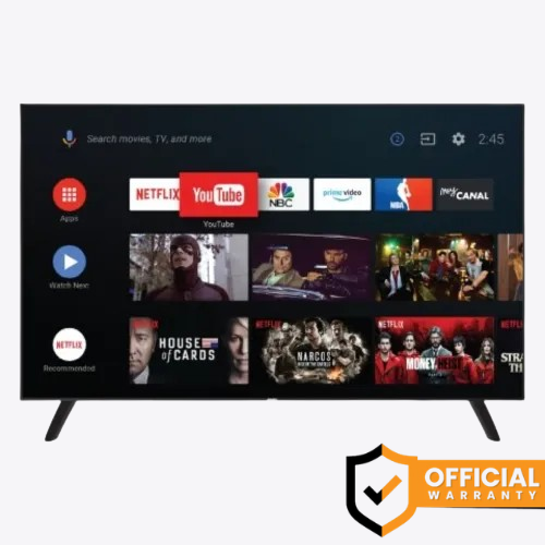 Smart SEL-65S224KKS 65" 4K Voice Control Android TV