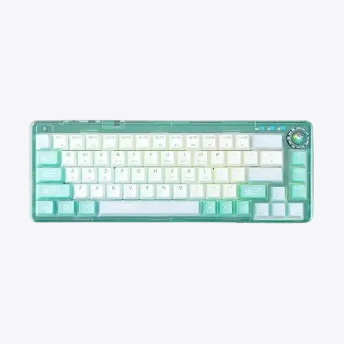 AULA F68 Hot Swappable White Switch Tri-mode Mechanical Gaming Keyboard