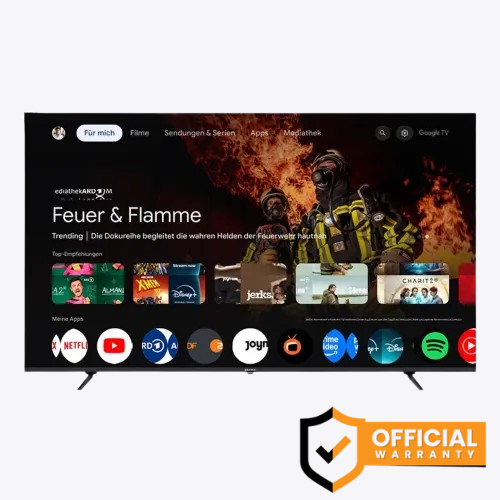 Rangs RG75QX 75" 4K QLED Android Google TV