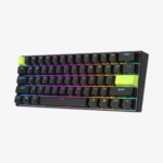 Royal Kludge RK C61 Magnetic Mint Switch Mechanical Keyboard