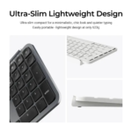 Keychron B6 Pro Ultra-Slim Tri-Mode Wireless Keyboard