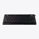 Gamdias HERMES M7 HYBRID RGB Red Switch Tri-Mode Mechanical Keyboard With Display