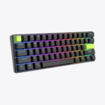 Royal Kludge RK C61 Magnetic Mint Switch Mechanical Keyboard