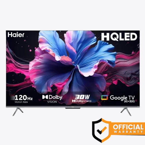 Haier H43P7UX 43 Inch Voice Control HQLED 4K Smart Google TV
