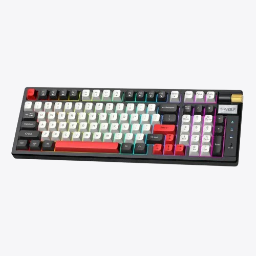 T-Wolf T70 Tri Mode RGB Mechanical Gaming Keyboard