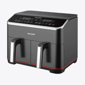 Sharp KF-DF80RT-K3 8L Double Basket Air Fryer
