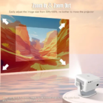 Magcubic L018 650 ANSI Android 14 Portable Projector - Image 4