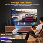 Magcubic HY300Max 400 ANSI Android 14 Portable Projector - Image 4