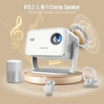 Magcubic L018 650 ANSI Android 14 Portable Projector - Image 5