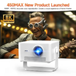 Magcubic HY450 Max 1100 ANSI Android 14 Portable Projector - Image 4