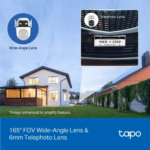 TP-Link Tapo C545D 3MP Dual Lens Outdoor Pan & Tilt WiFi Camera