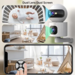 Lenovo XW1-U 3MP Dual Lens Pan & Tilt WiFi Camera