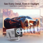 Magcubic X7 1000 ANSI Android 14 Home Theater Projector - Image 4