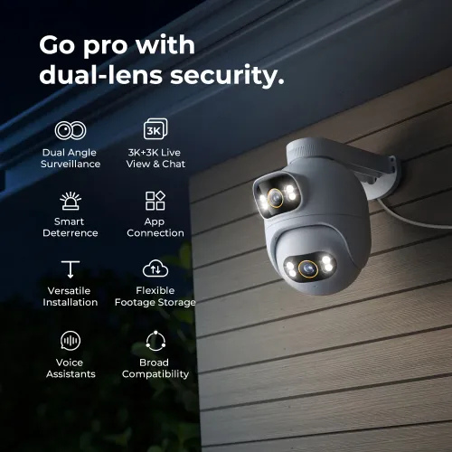 IMILAB EC6 Dual 3K+3K Dual Lens Pan & Tilt WiFi Camera