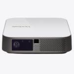 ViewSonic M2e 1000 Lumens Smart Built-in Wi-Fi 1080p Portable Android Mini Projector - Image 2