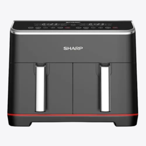 Sharp KF-DF80RT-K3 8L Double Basket Air Fryer