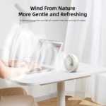 Vyvylabs D04 Mini Portable Desktop Fan with LED light - Image 5