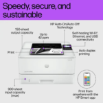 HP LaserJet Pro 4003dw Single Function Mono Laser Printer - Image 3