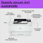 HP LaserJet Pro 4003dn Single Function Mono Laser Printer - Image 3
