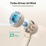 Aecooly Halo 02 PB02-A 3-in-1 Portable Handheld Fan - Image 4