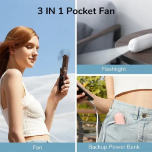 Jisulife Life8 F8 FlexBreeze 3-in-1 Foldable Fan