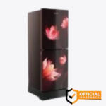 Whirlpool Fresh Magic Pro 278L Florina Red Premium Glass Door Refrigerator