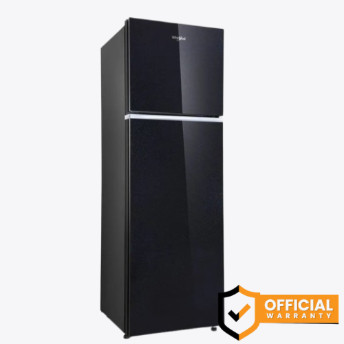 Whirlpool Neo Fresh Inverter 257L Crystal Black Smart Cooling Double Door Refrigerator