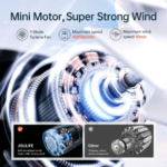 Jisulife Life9 ArcticStorm Portable Handheld Cooling Fan Pro