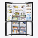 Hitachi GrandÉlite Noir Vault 638L Quadra French Door Inverter Refrigerator