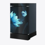 Whirlpool Fresh Magic Pro 236L Florina Blue Glass Door Refrigerator