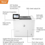 HP LaserJet Enterprise M612dn Single Function Laser Printer - Image 5