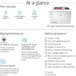 HP Color LaserJet Pro M454dn Single Function Color Laser Printer - Image 6