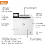 HP LaserJet Enterprise M611dn Single Function Mono Printer - Image 6