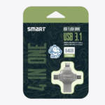 Smart SuperFast SM8 QuadLink Pro 64GB 4-in-1 Metal Flash Drive
