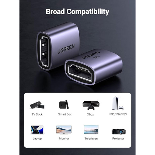 UGREEN HD159 8K HDMI LinkBridge Female-to-Female Coupler