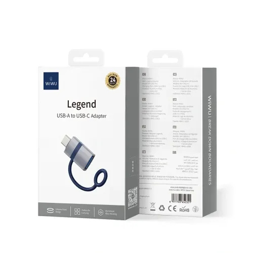 WiWU Wi-C052 USB-A to Type-C PD PowerLink Fast Charging Converter