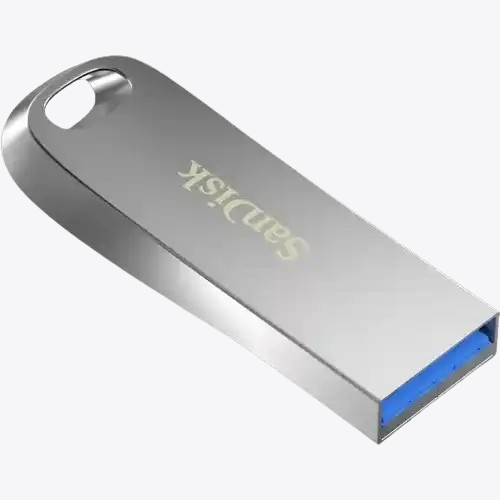 SanDisk Ultra Luxe 512GB Elegant Silver USB 3.1 Flash Drive