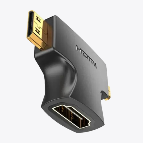 Vention AGFB0 DualPort Micro & Mini HDMI to HDMI FlexLink Converter