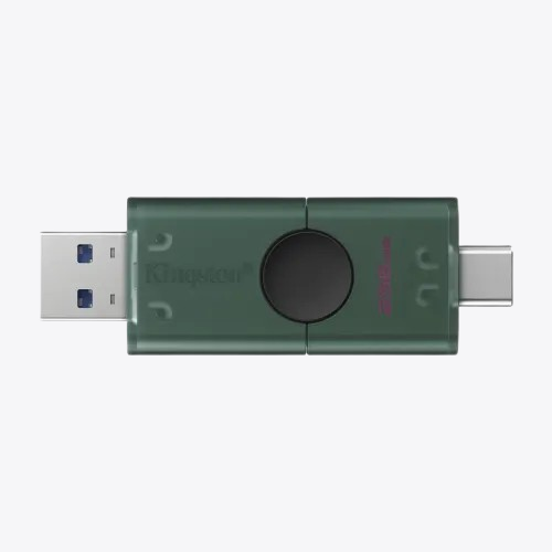 Kingston DuoSync DT Duo 128GB Dual Interface Flash Drive