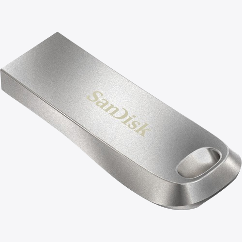 SanDisk Ultra Luxe 512GB Elegant Silver USB 3.1 Flash Drive