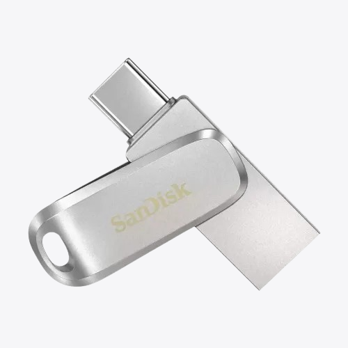 SanDisk Ultra Dual Luxe 512GB USB Type-C Dual Connector Flash Drive