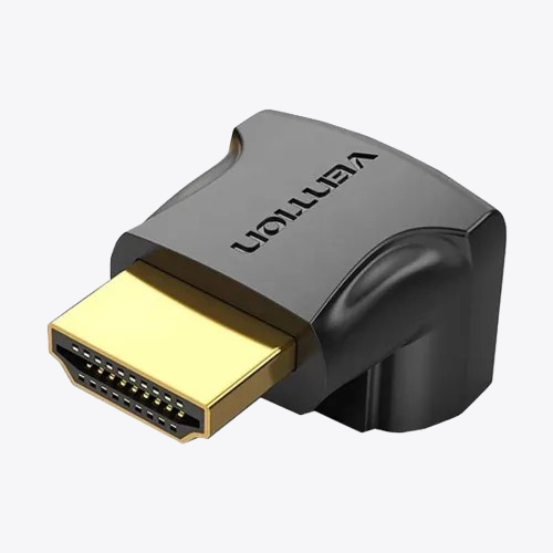 VENTION AIOB0 Right Angle HDMI Male to Female Extension Adapter