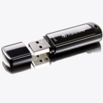 Transcend JetFlash 700 Velocity Black 64GB USB 3.1 High-Speed Flash Drive