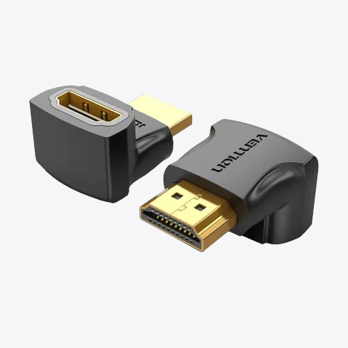 VENTION AIOB0 Right Angle HDMI Male to Female Extension Adapter