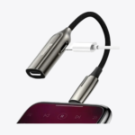 Baseus DualSync Lightning Audio & Charging Splitter Adapter